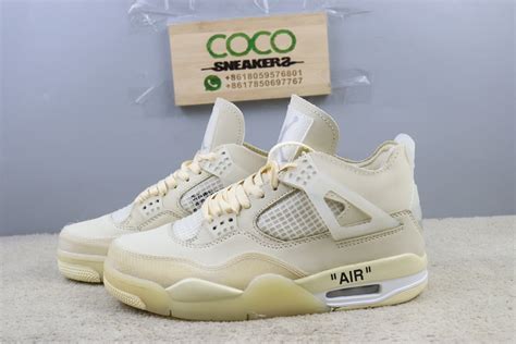jordan 4 off white reps